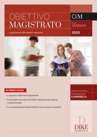 Obiettivo magistrato gennaio 2023 