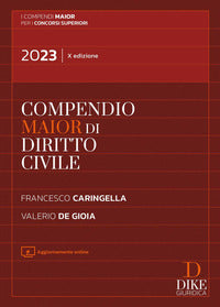 Compendio maior di diritto civile 2023 