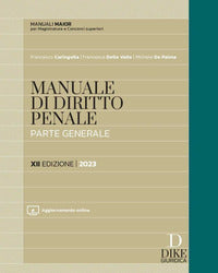 Manuale di diritto penale parte generale 