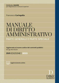 Manuale di diritto amministrativo 