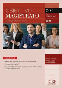 Obiettivo magistrato febbraio 2023 