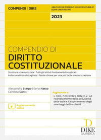 Compendio di diritto costituzionale 2023 