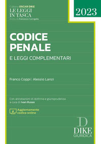 Codice penale 2023 e leggi complementari 