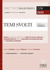 Temi svolti 2023 - nuovi elaborati sintetici di diritto civile penale e amministrativo 