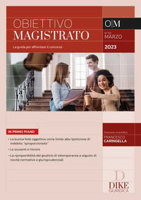 Obiettivo magistrato marzo 2023 