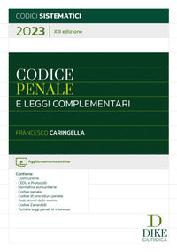 Codice penale 2023 e leggi complementari con aggiornamento online 
