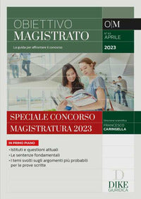 Obiettivo magistrato aprile 2023 