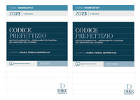 Codice prefettizio - raccolta normativa ordinamento e funzioni del ministero dell'interno 2 tomi 