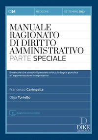 Manuale ragionato di diritto amministrativo parte speciale 