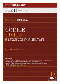 Codice civile 2024 e leggi complementari 
