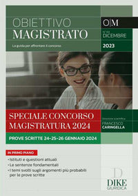 Obiettivo magistrato dicembre 2023 