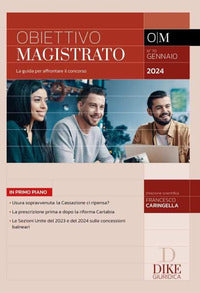 Obiettivo magistrato gennaio 2024 