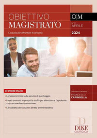 Obiettivo magistrato aprile 2024 