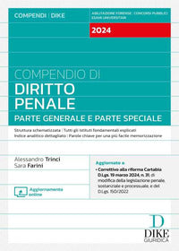 Compendio di diritto penale 2024 - parte generale e parte speciale con aggiornamento online 