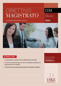 Obiettivo magistrato maggio 2024 