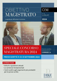Obiettivo magistrato luglio 2024 