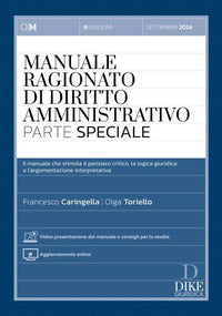 Manuale ragionato di diritto amministrativo parte speciale 