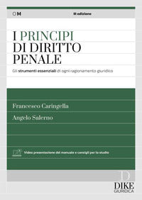 Principi di diritto penale - gli strumenti essenziali di ogni ragionamento giuridico 