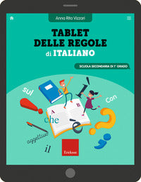 Tablet delle regole di italiano 