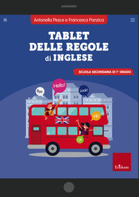 Tablet delle regole di inglese - scuola secondaria di 1° grado 