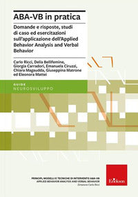Manuale aba - vb - applied behavior analysis and verbal behavior 