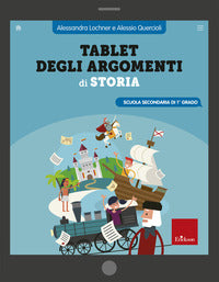 Tablet degli argomenti di storia. scuola secondaria di 1 grado 