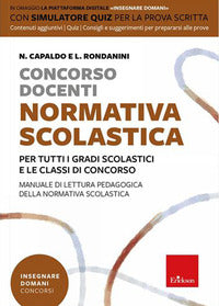 Concorso docenti. normativa scolastica 