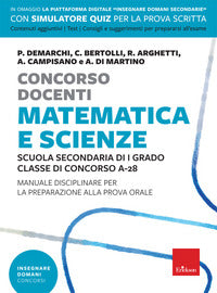 Concorso docenti matematica e scienze scuola secondaria di i grado classe di concorso 