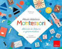 Album didattico montessori - attivita' di scrittura e grammatica 