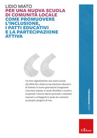 Per una nuova scuola di comunita locale 