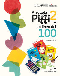 A scuola con pitti. con la linea del 100. 