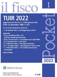 Tuir 2022 - il fisco 1 