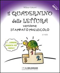Quadernino della lettura stampato maiuscolo 
