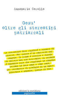 Gesu' oltre gli stereotipi patriarcali 