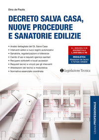 Decreto salva casa - nuove procedure e sanatorie edilizie 