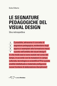 Segnature pedagogiche del visual design - una retrospettiva 
