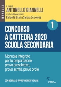 Concorso a cattedra 2020 scuola secondaria 