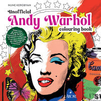 Andy warhol unofficial colouring book 