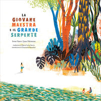 Giovane maestra e il grande serpente 