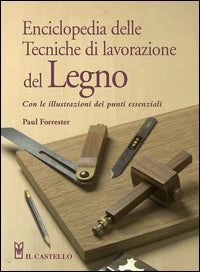 Enciclopedia delle tecniche di lavorazione del legno - con le illustrazioni dei punti essenziali 