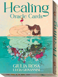 Healing oracle cards - il viaggio della guarigione interiore con libro in brossura 