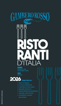 Ristoranti d'italia del gambero rosso 2026 