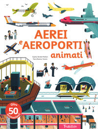 Aerei e aeroporti animati 