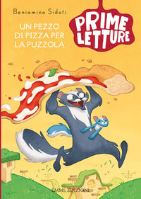 Pezzo di pizza per la puzzola 