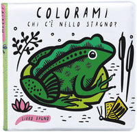 Colorami chi c'e' nell'oceano - libro bagno 