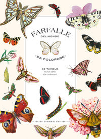 Farfalle del mondo da colorare 