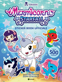 Tokidoki mermicorno starfall libro adesivi ufficiale a colori 