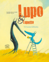 Lupo e lupetto un'arancia bellissima 