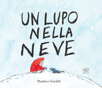 Lupo nella neve 