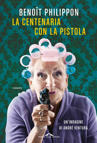 Centenaria con la pistola 